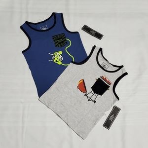 NWT JACHS boys sleeveless shirts bundle